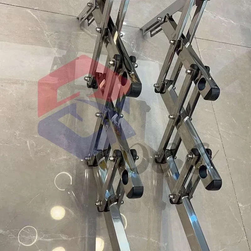 Jemuran Lipat Dinding Stainless Steel, Bisa Ditarik — DGC .Official Store