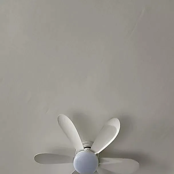 Lampu Kipas Plafon E27 2-in-1, 20 Inch, 15W + Remote — Hannochs Windy Fan
